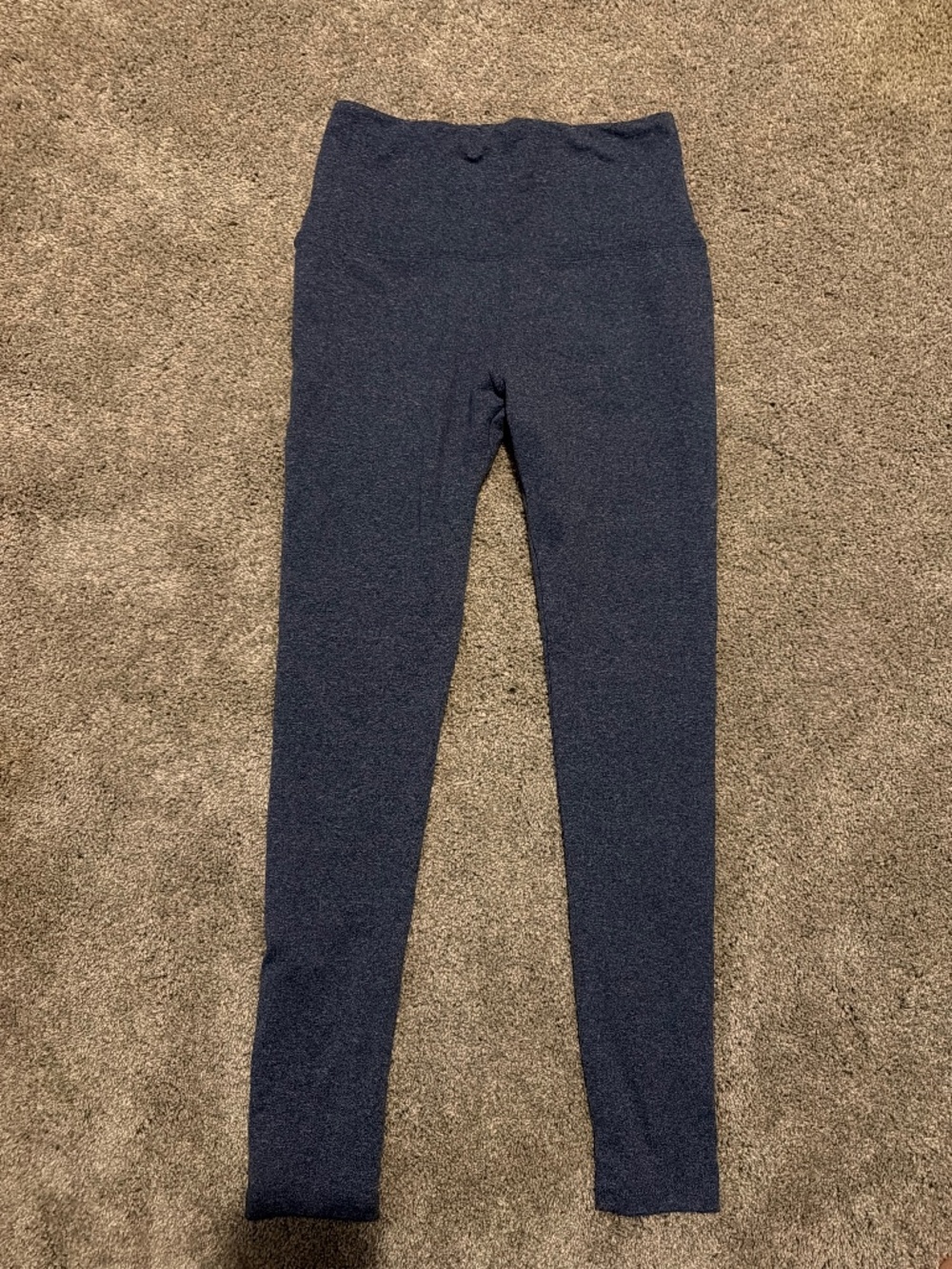 Blue leggings